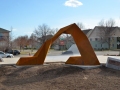 Chevron_3_Public-Sculpture-by-Joshua-Goss